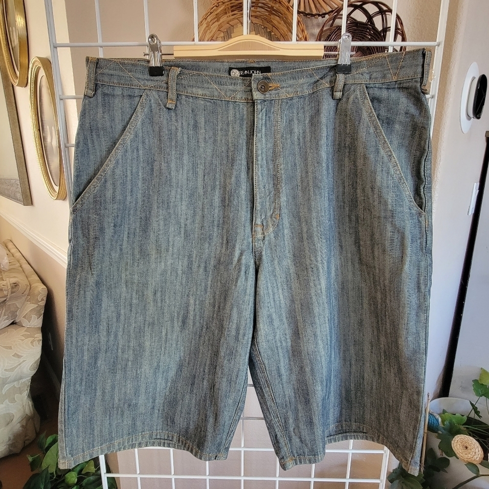 Sean John Denim Shorts Sz 38